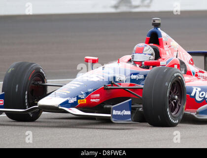 Indianapolis, USA. 26. Mai 2013. Marco Andretti (25) bei den Indianapolis 500 auf dem Indianapolis Motor Speedway in Speedway, Zoll-Credit: Cal Sport Media / Alamy Live News Stockfoto