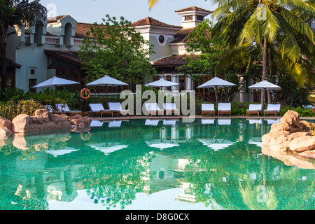 Park Hyatt Goa Resort and Spa, Cansaulim, Goa, Indien Stockfoto