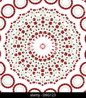 Kaleidoskop-rose Stockfoto