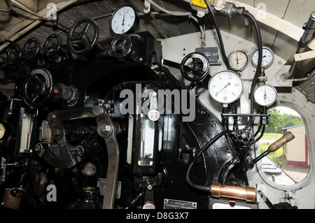 Lok Fahrerhaus Stockfoto