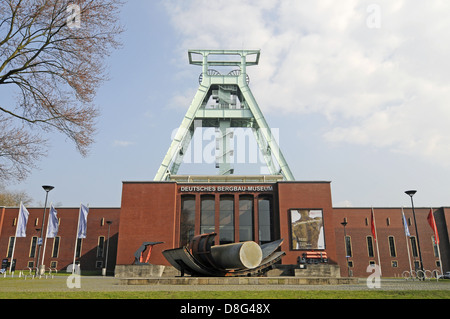 Förderturm Stockfoto