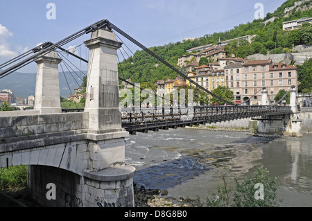 Saint-Laurent-Brücke Stockfoto