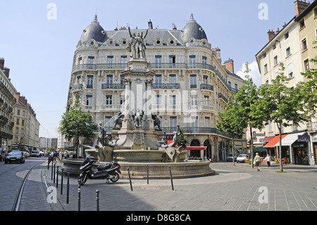 Hotel Notre Dame square Stockfoto