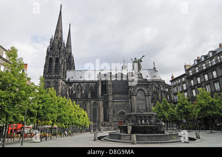 Cathedrale Notre-Dame-de-Assomption Stockfoto