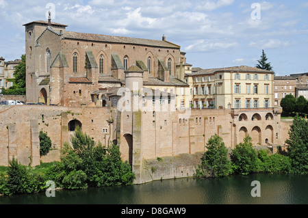 Abbaye Saint-Michel de Gaillac Stockfoto