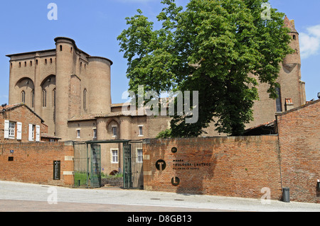 Musee Toulouse-Lautrec Stockfoto