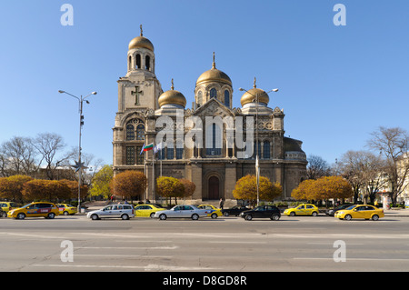 Dormition der Theotokos Kathedrale, Varna, Bulgarien Stockfoto