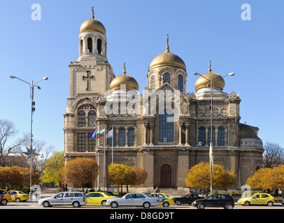 Dormition der Theotokos Kathedrale, Varna, Bulgarien Stockfoto