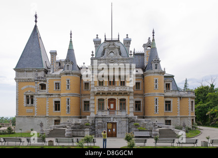 Massandra-Palast, Jalta, Krim, Ukraine Stockfoto