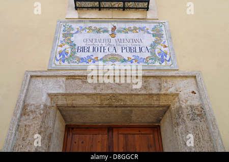 spanische Fliesen Stockfoto