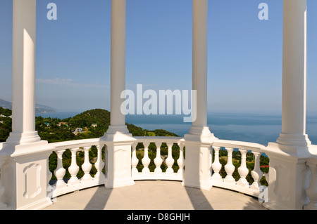 Aussichtsplattform, Krimberge, Jalta, autonome Republik Krim, Ukraine Stockfoto