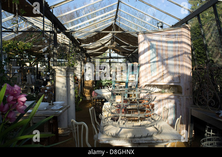 Petersham Baumschulen, einer Gärtnerei, Teestube und Cafe in Richmond, Surrey, England, UK. Stockfoto