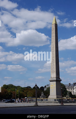 Place De La Concorde in Paris Stockfoto