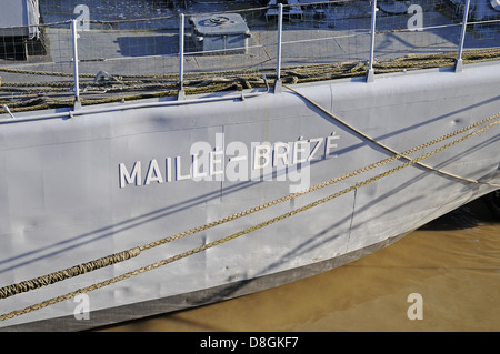 Maille Breze Schiffsmuseum Stockfoto