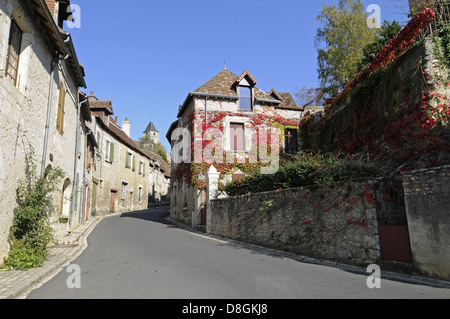 Winkel-Sur-l'Anglin Stockfoto