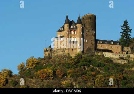 Burg Katz Stockfoto