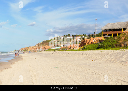 Canoa Quebrada Strand, Ceará, Brasilien Stockfoto