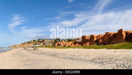 Canoa Quebrada Strand, Ceará, Brasilien Stockfoto