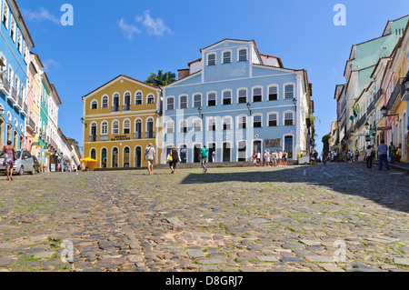 Museum von Jorge Amado, Largo do Pelourinho, Salvador da Bahia, Brasilien Stockfoto