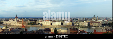 Aussicht von Budapest, Ungarn Stockfoto