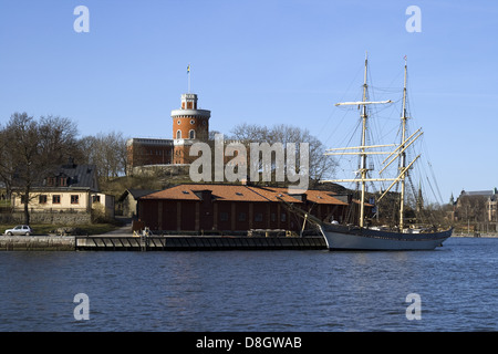 Kastellholmen, Stockholm, Schweden Stockfoto