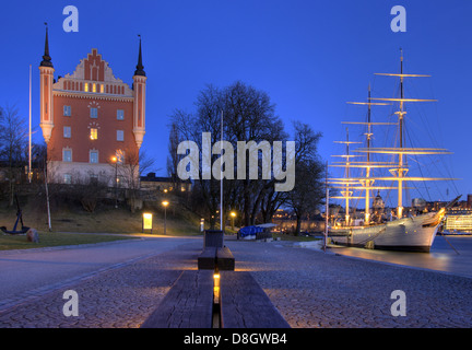 af Chapman Jugendherberge Stockholm, Schweden Stockfoto