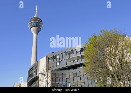 Rheinturm Stockfoto