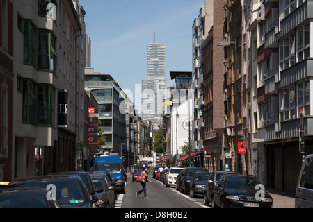 Friesenwall und Köln Turm, Köln Stockfoto