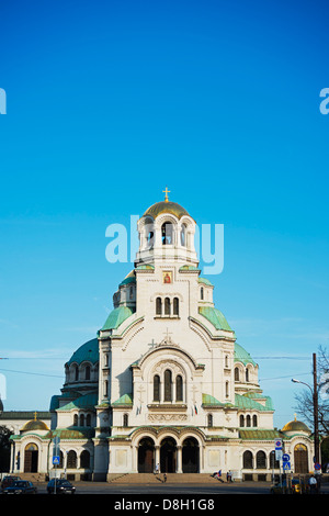 Europa, Bulgarien, Sofia, Aleksander-Nevski-Gedächtnis-Kirche Stockfoto