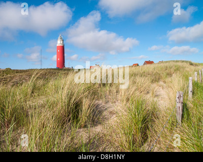 Eierland Leuchtturm texel Stockfoto