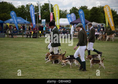 Shepton Mallet, Somerset, UK. 28. Mai 2013.  In diesem Jahr feiert den 150. Bad & West Show. Bildnachweis: Ed Stone/Alamy Live-Nachrichten Stockfoto