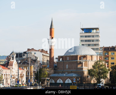 Europa, Bulgarien, Sofia, Banya Bashi-Moschee Stockfoto