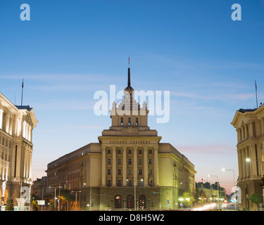 Europa, Bulgarien, Sofia, ehemalige kommunistische Partei-Haus Stockfoto