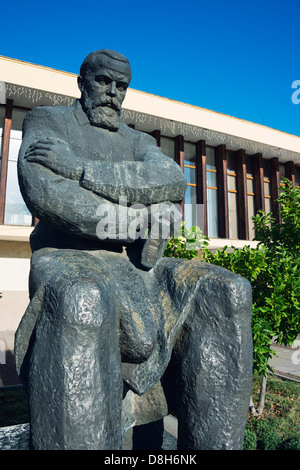 Europa, Bulgarien, Trjavna, statue Stockfoto