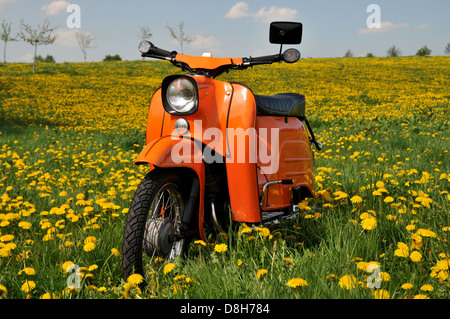 Schwalbe scooter Stockfoto