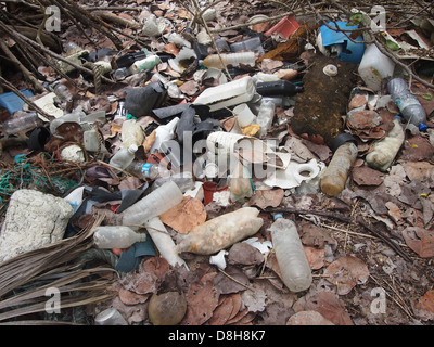 Wurf vom Ozean Stockfoto