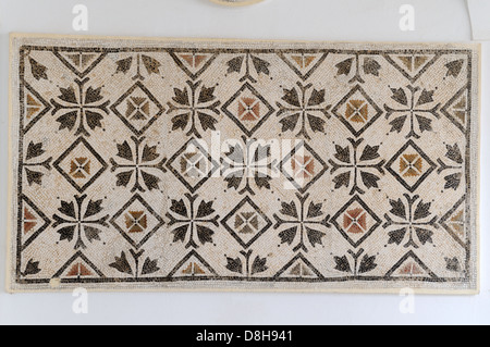 Mosaik in El Jem oder El Djem archäologische Museum Tunesien Stockfoto