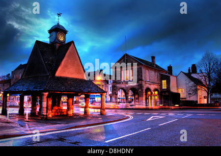 Witney Marketplace, buttercross, Wahlkreis von David Cameron, ehemaliger Premierminister von Tory, Oxon (Oxfordshire), England, Vereinigtes Königreich Stockfoto