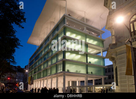 Das Museu de Arte ist in Rio De Janeiro, Brasilien, 14. Mai 2013 abgebildet. Foto: Soeren Stache Stockfoto