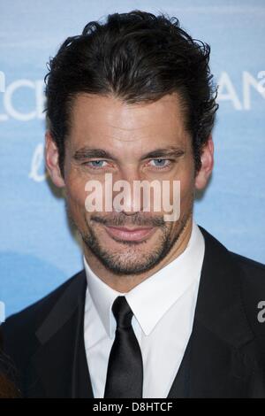 Madrid, Spanien. 29. Mai 2013. David Gandy besucht die mediterranen Sommer Cocktail Dolce & Gabanna hellblau-Party im Santo Mauro Hotel am 29. Mai 2013 in Madrid Credit: ZUMA Press, Inc./Alamy Live News Stockfoto