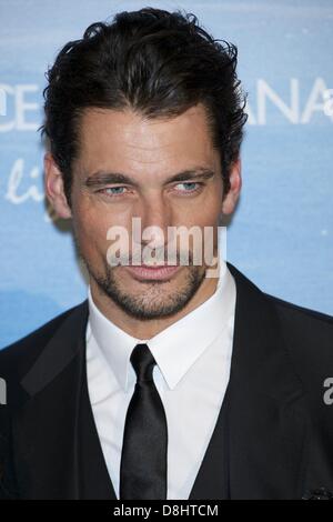 Madrid, Spanien. 29. Mai 2013. David Gandy besucht die mediterranen Sommer Cocktail Dolce & Gabanna hellblau-Party im Santo Mauro Hotel am 29. Mai 2013 in Madrid Credit: ZUMA Press, Inc./Alamy Live News Stockfoto