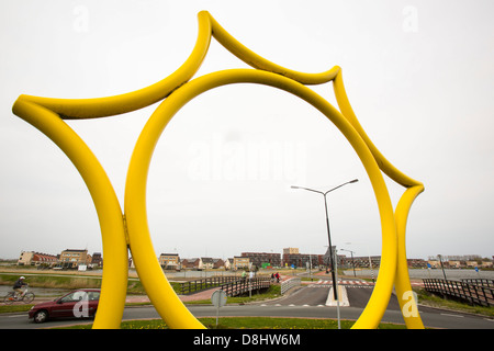 Sun City ein Suberb von Heerhugowaard in den Niederlanden, die Develped als solar Hot Spot hat Stockfoto