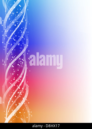 Bunt leuchtende Linien Hintergrund. Bearbeitbares Vektor-Illustration Stockfoto