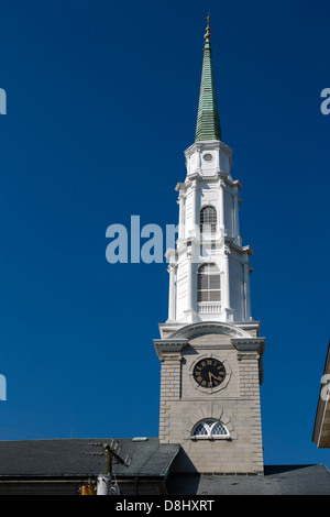 Unabhängige Presbyterianische Kirche, in der Nähe von Chippewa Square, Savannah, Georgia Stockfoto