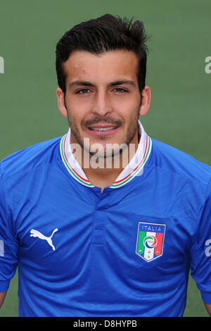 Giulio Donati (ITA), 28. Mai 2013 - Fußball / Fußball: Italien u-21-Team offizielle Foto-Session für die U21-Meisterschaft (EM) am Centro Tecnico Milanello in Milanello, Italien. (Foto von Maurizio Borsari/AFLO) Stockfoto