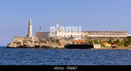 Castillo de Los Tres Reyes del Morro, Havanna, Kuba, Caribbean Stockfoto