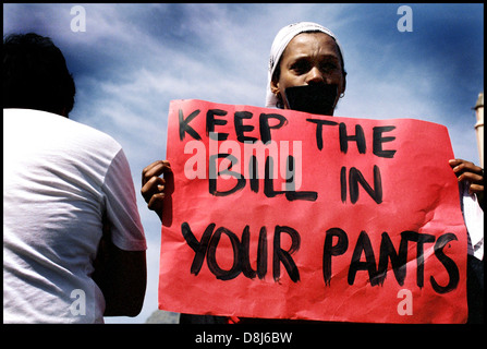 Right2Know Parlament, Kapstadt, März 2011 Stockfoto