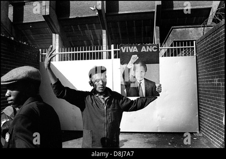 ANC-Wahl-Kampagne Rallye, Athlone, Cape Town, 1994 Stockfoto