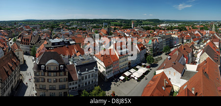 Panorama-Ravensburg Stockfoto