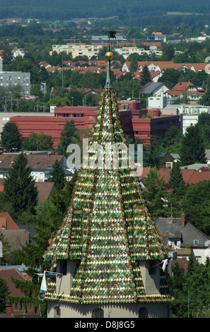 Grüner Turm - Ravensburg Stockfoto